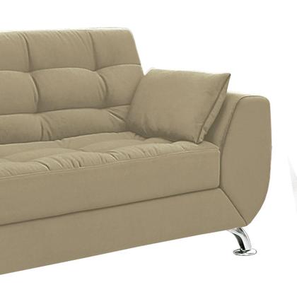 Imagem de Sofá 2 Lugares Larissa Suede Bege