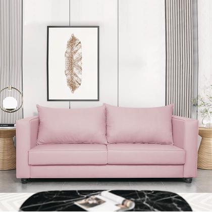 Imagem de Sofá 2 Lugares Lisboa Suede - Amarena Móveis