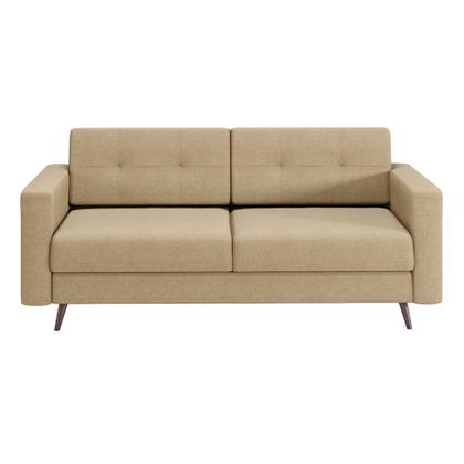 Imagem de Sofá 2 Lugares Living Pé Palito Linho Cotton Bege