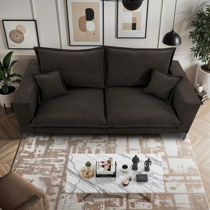 Imagem de Sofá 2 Lugares Modular Boma. 1,70m Boucle Sofá inBox