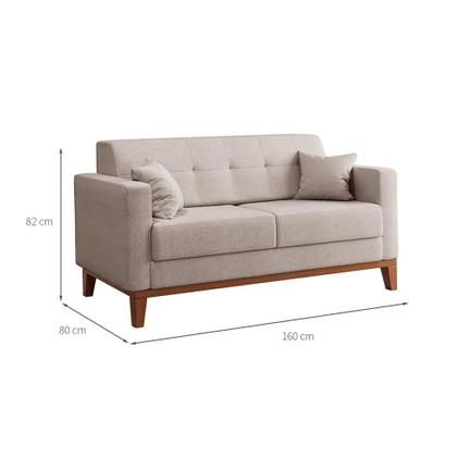Imagem de Sofá 2 Lugares Narvik Linho Cru