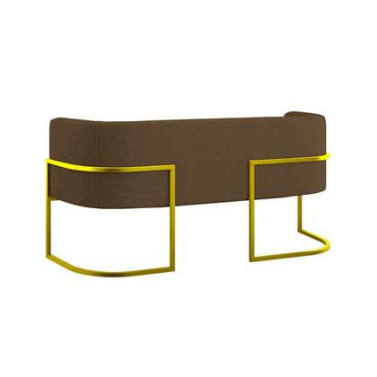 Imagem de Sofá 2 Lugares para Recepção com Base Reforçada  Balaqui