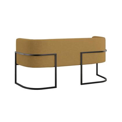 Imagem de Sofá 2 Lugares para Recepção com Base Reforçada  Balaqui