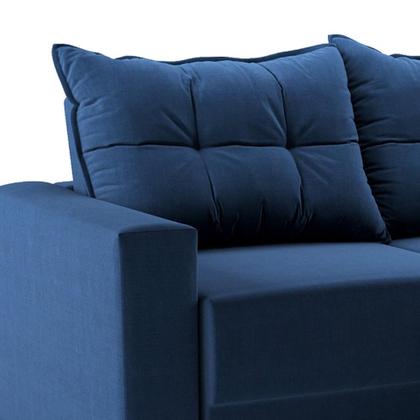 Sofá 2 Lugares Retrátil Lubeck Suede Azul Marinho 140 cm - Mobly Imagem de Sofá 2 Lugares Retrátil Lubeck Suede Azul Marinho 140 cm