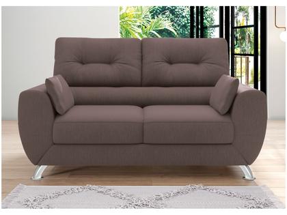 Imagem de Sofá 2 Lugares Suede Amarilis Linoforte