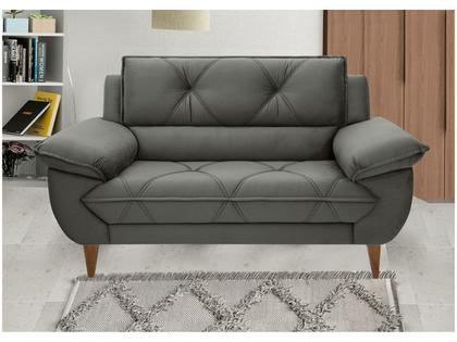 Imagem de Sofá 2 Lugares Suede Malbec Linoforte