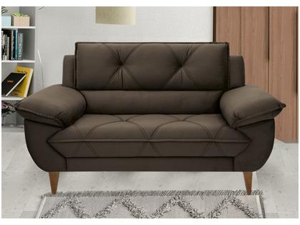 Imagem de Sofá 2 Lugares Suede Malbec Linoforte