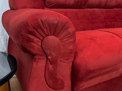 Imagem de Sofá 2 Lugares Vermelho 608 Corsa