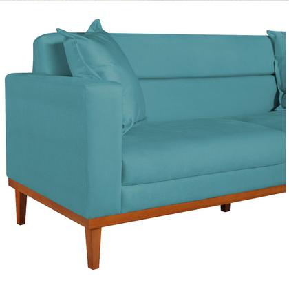 Imagem de Sofá 2 Lugares Viena Suede - Doce Sonho Móveis