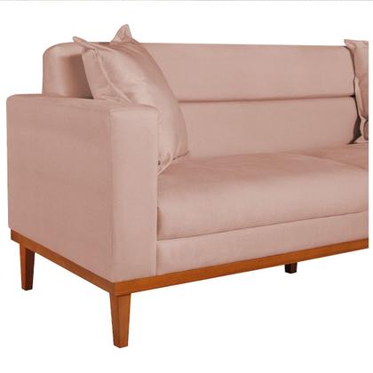 Imagem de Sofá 2 Lugares Viena Suede - Doce Sonho Móveis