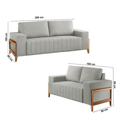 Imagem de Sofá 2x3 Lugares Verona Meu Sofá Online