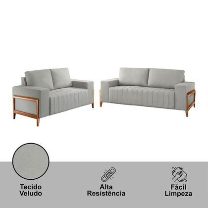 Imagem de Sofá 2x3 Lugares Verona Meu Sofá Online