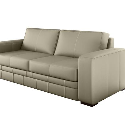 Imagem de Sofá 3 Lugares 200cm Couro Legítimo Dakota