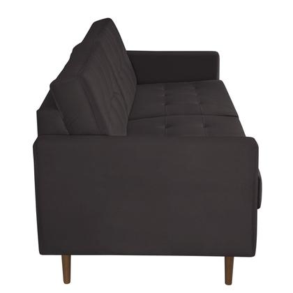 Sofá 3 Lugares 200cm Dior - Kazza Imagem de Sofá 3 Lugares 200cm Dior
