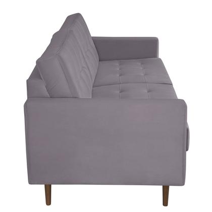 Sofá 3 Lugares 200cm Dior - Kazza Imagem de Sofá 3 Lugares 200cm Dior