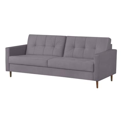 Sofá 3 Lugares 200cm Dior - Kazza Imagem de Sofá 3 Lugares 200cm Dior