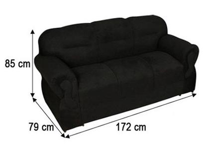 Imagem de Sofá 3 Lugares Bege com Floral 607/66 Viena