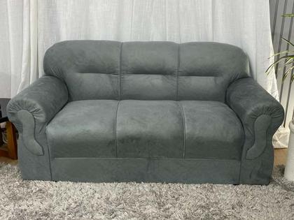 Imagem de Sofá 3 Lugares Cinza 605 Viena