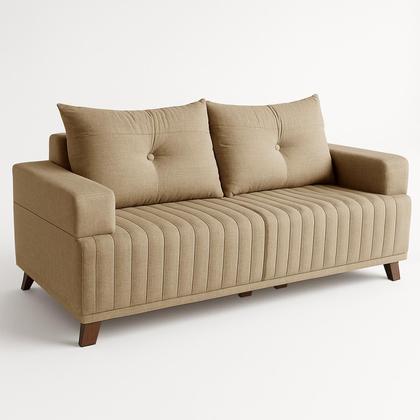 Imagem de Sofá 3 Lugares Leona em Linho Bom Pastor