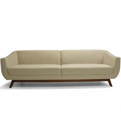 Imagem de Sofá 3 Lugares Para Sala de Estar Atenas 230 cm D02 Linho Bege B-298 - Lyam Decor