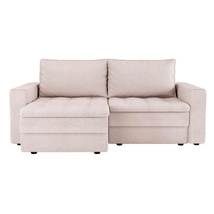 Imagem de Sofá 3 Lugares Retrátil Berna Linho Cru 210 cm