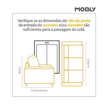 Imagem de Sofá 3 Lugares Retrátil e Reclinável Lupin Linho Grafite