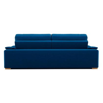Sofá 3 Lugares Retrátil e Reclinável Nicolas Linho Azul Marinho - Mobly Imagem de Sofá 3 Lugares Retrátil e Reclinável Nicolas Linho Azul Marinho