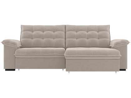 Imagem de Sofá 3 Lugares Retrátil Reclinável Veludo Vancouver Besthouse