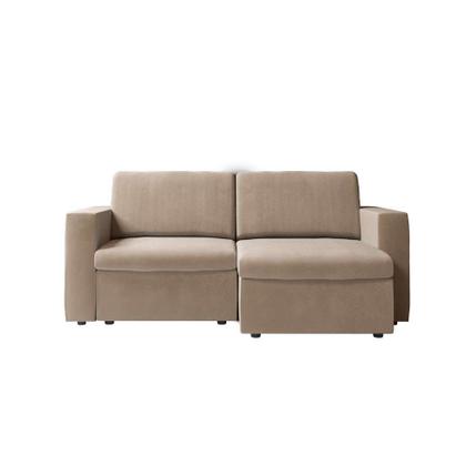 Sofá 3 Lugares Retrátil Zoy Suede Bege - Mobly Imagem de Sofá 3 Lugares Retrátil Zoy Suede Bege