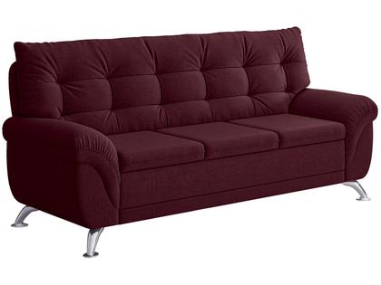 Sofá 3 Lugares Suede Atrium Linoforte Imagem de Sofá 3 Lugares Suede Atrium Linoforte