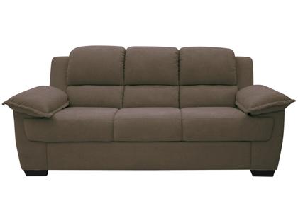 Imagem de Sofá 3 Lugares Suede Carmel Linoforte