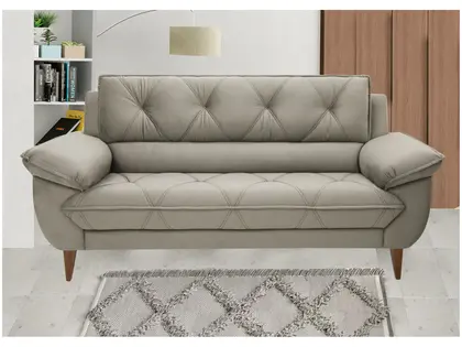 Imagem de Sofá 3 Lugares Suede Malbec Linoforte