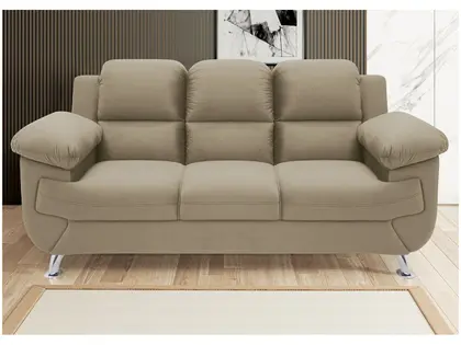 Imagem de Sofá 3 Lugares Suede Spazium Linoforte
