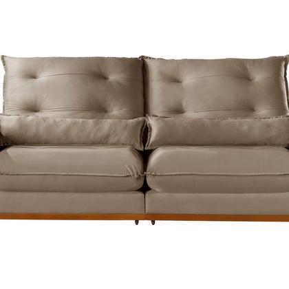 Imagem de Sofá 3 Lugares Suiça Retrátil e Reclinável Veludo 2,90M