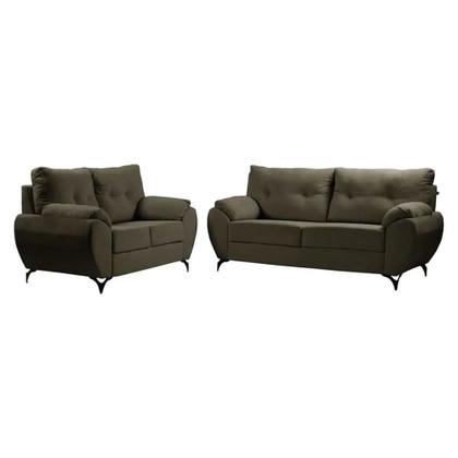 Imagem de Sofá 3x2 Lugares com Almofadas Fixas Takei Gabriela