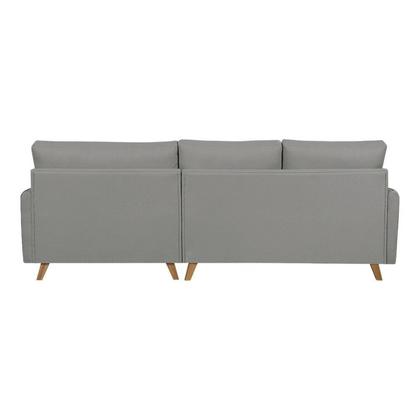 Imagem de Sofá 4 Lugares com Chaise Lado Esquerdo 258cm em material sintético Geribá