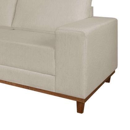 Sofá 4 Lugares Mônaco Com Chaise Esquerdo Linho Off White - Mobly Imagem de Sofá 4 Lugares Mônaco Com Chaise Esquerdo Linho Off White