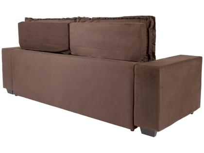 Imagem de Sofá 4 Lugares Retrátil Reclinável Veludo Texas Besthouse