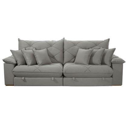 Imagem de Sofá Ágata Linho Dois Módulos de 120cm B25 Meu Sofá Online