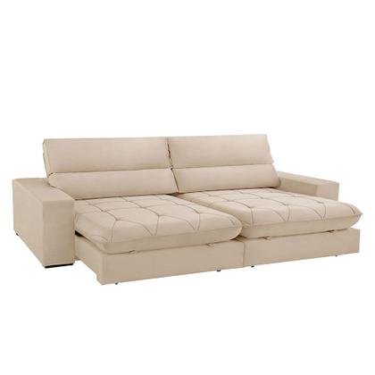 Imagem de Sofá Aspem Linho 02 Módulos de 120cm B25cm Meu Sofá Online
