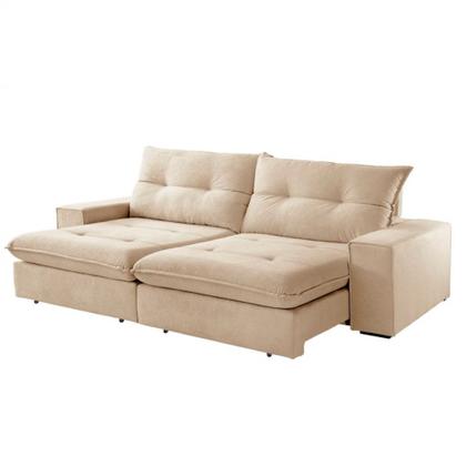 Imagem de Sofá Athenas Linho 02 Módulos 100 cm B25cm Meu Sofá Online