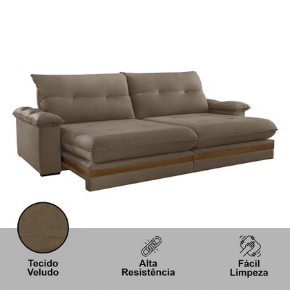 Imagem de Sofá Avalon 02 Módulos de 80cm Br25cm Meu Sofá Online