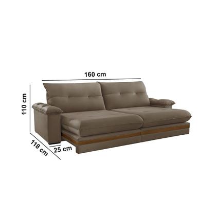 Imagem de Sofá Avalon 02 Módulos de 80cm Br25cm Meu Sofá Online