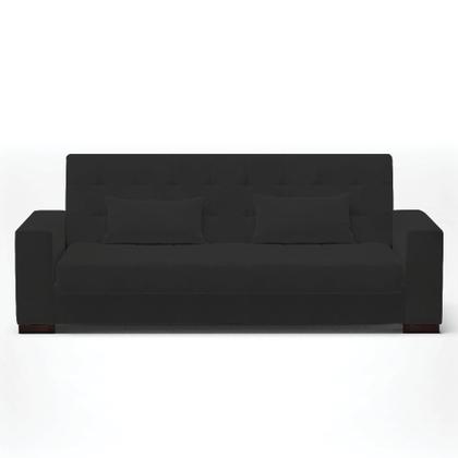 Imagem de Sofá Cama 02 lugares Lisboa Veludo Pés de Plástico