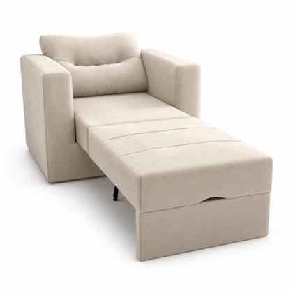 Imagem de Sofá Cama 1 Lugar 90cm Marissol Bege Matrix