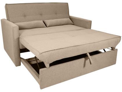 Imagem de Sofá-cama 2 Lugares Casal Reclinável Veludo Matrix Anne