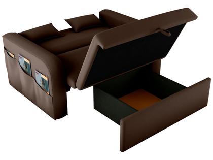 Imagem de Sofá-cama 2 Lugares Casal Veludo Matrix Lady Dai