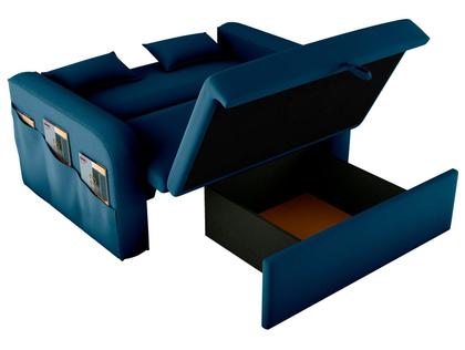 Imagem de Sofá-cama 2 Lugares Casal Veludo Matrix Lady Dai