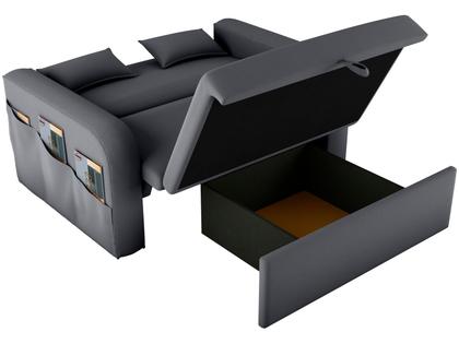 Imagem de Sofá-cama 2 Lugares Casal Veludo Matrix Lady Dai