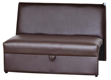 Sofá Cama 2 Lugares Malu Sintetico Marrom Matrix Imagem de Sofá Cama 2 Lugares Malu Sintetico Marrom Matrix